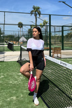 Cargar imagen en el visor de la galería, Blusa Malla y Algodón Blanca 2