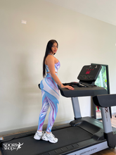 Cargar imagen en el visor de la galería, Set Estampado Talle Alto Tonos Morados