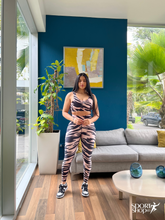 Cargar imagen en el visor de la galería, Set Estampado Animal Print (Zebra)