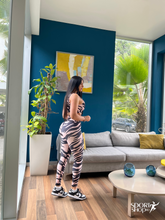 Cargar imagen en el visor de la galería, Set Estampado Animal Print (Zebra)