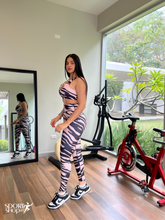 Cargar imagen en el visor de la galería, Set Estampado Animal Print (Zebra)