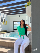 Cargar imagen en el visor de la galería, Blusa nudo gel