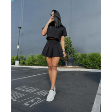 Cargar imagen en el visor de la galería, Set Falda Intense Negro