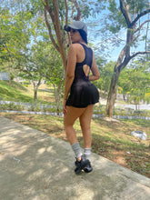 Cargar imagen en el visor de la galería, Enterizo Falda Malla Negro