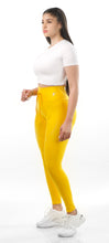 Cargar imagen en el visor de la galería, Legging cordón mixto - Amarillo