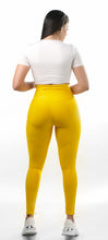 Cargar imagen en el visor de la galería, Legging cordón mixto - Amarillo