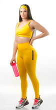 Cargar imagen en el visor de la galería, Legging Amarillo Intense con Bolsillo