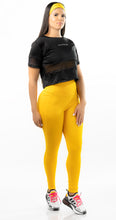 Cargar imagen en el visor de la galería, Legging Amarillo Intense con Bolsillo