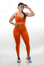 Cargar imagen en el visor de la galería, Legging Naranja Intense con Bolsillo