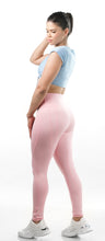 Cargar imagen en el visor de la galería, Legging cortes rosado claro