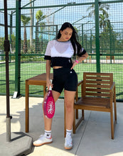 Cargar imagen en el visor de la galería, Blusa Malla y Algodón Blanca 2