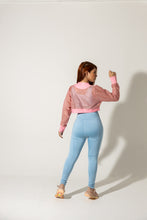 Cargar imagen en el visor de la galería, Legging cortes azul cielo