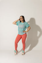 Cargar imagen en el visor de la galería, Legging cortes coral