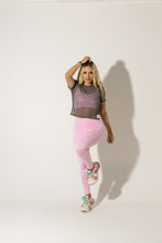 Cargar imagen en el visor de la galería, Legging cortes rosado claro
