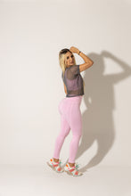 Cargar imagen en el visor de la galería, Legging cortes rosado claro
