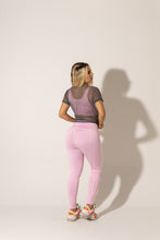 Cargar imagen en el visor de la galería, Legging cortes rosado claro