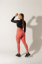 Cargar imagen en el visor de la galería, Legging corazón coral