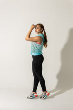 Cargar imagen en el visor de la galería, Legging cortes negro