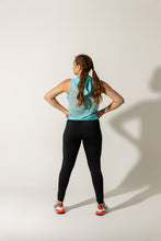 Cargar imagen en el visor de la galería, Legging cortes negro