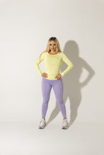 Cargar imagen en el visor de la galería, Legging corazón lila