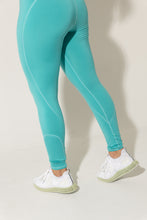 Cargar imagen en el visor de la galería, Legging corazón turquesa