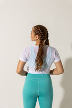 Cargar imagen en el visor de la galería, Legging corazón turquesa