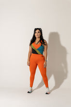 Cargar imagen en el visor de la galería, Legging naranja unicolor