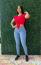 Cargar imagen en el visor de la galería, Blusa nudo gel