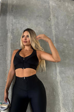 Cargar imagen en el visor de la galería, Top cierre negro