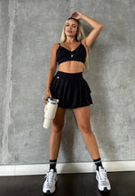 Cargar imagen en el visor de la galería, Top tiras Negro