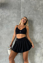 Cargar imagen en el visor de la galería, Top tiras Negro