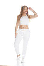 Cargar imagen en el visor de la galería, Set de Joggers Blanco