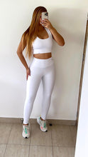Cargar imagen en el visor de la galería, Legging Básico Blanco Sport Shop Blanco