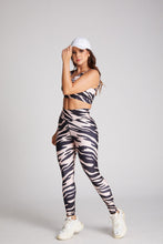 Cargar imagen en el visor de la galería, Set Estampado Animal Print (Zebra)