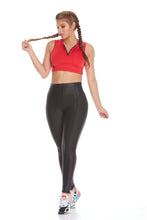 Cargar imagen en el visor de la galería, Legging Metalizado Resorte