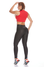 Cargar imagen en el visor de la galería, Legging Metalizado Resorte