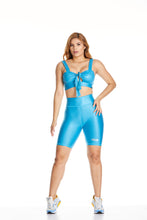 Cargar imagen en el visor de la galería, Short Biker Metalizado