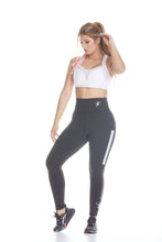 Cargar imagen en el visor de la galería, Legging Gel Blanco Negro