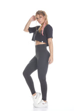 Cargar imagen en el visor de la galería, Legging Sport Shop Gel Negro Unicolor