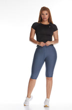 Cargar imagen en el visor de la galería, Biker Jaspe Azul Oscuro