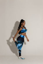 Cargar imagen en el visor de la galería, Set Estampado All in One (Azul oscuro y claro)