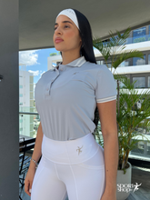 Cargar imagen en el visor de la galería, Polo con mangas gris
