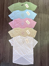 Cargar imagen en el visor de la galería, Blusas espalda cruzada
