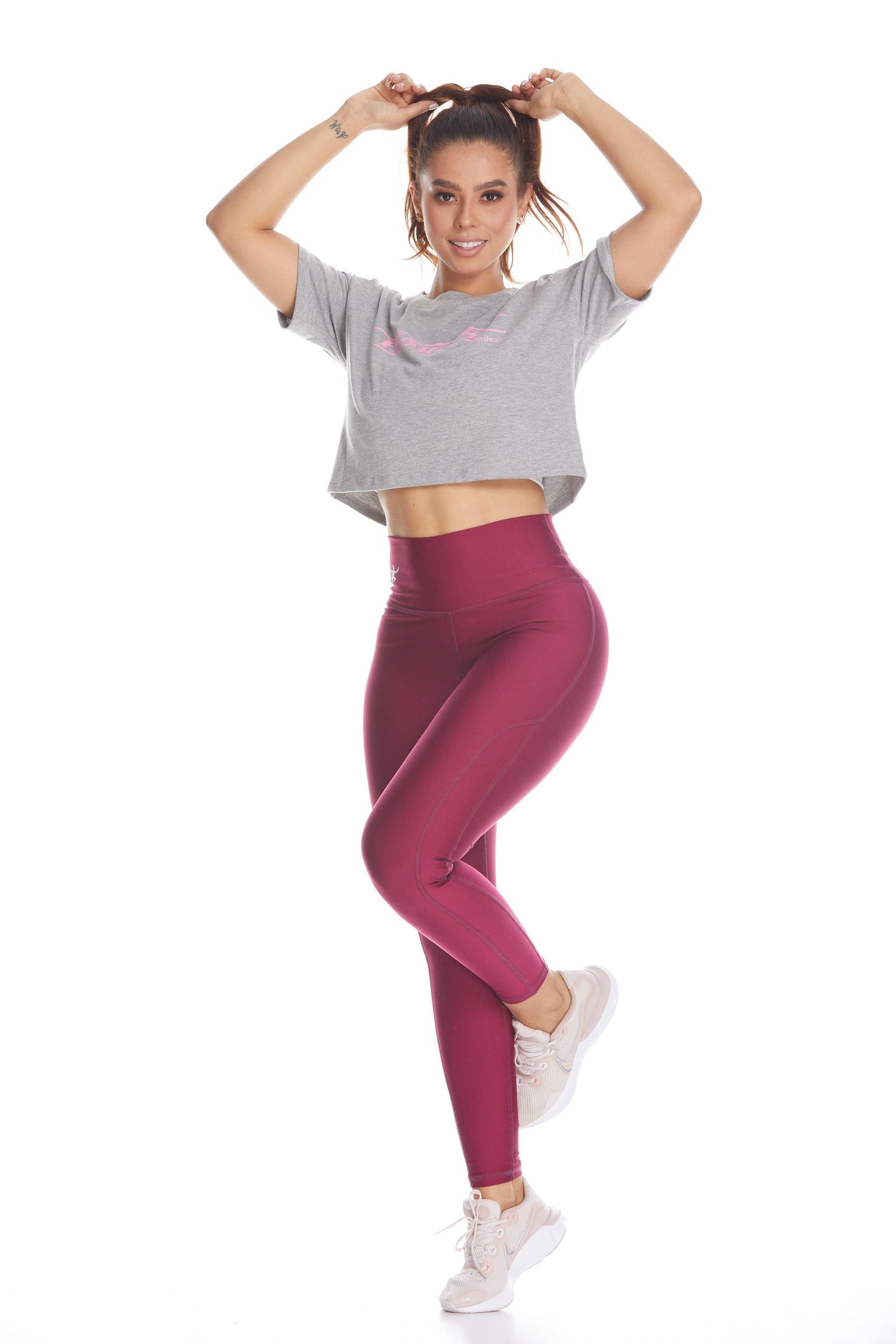 Legging Básico Sport Shop Rojo Vino