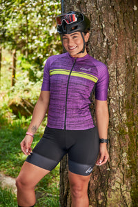 Jersey Ciclismo Morado MC